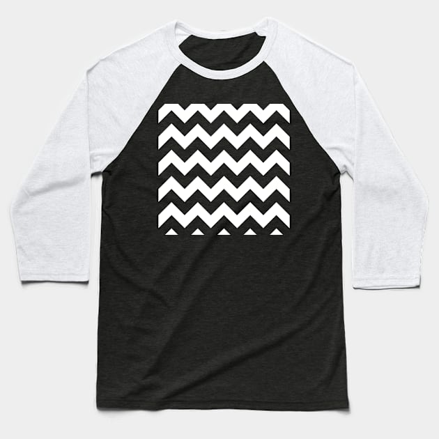 Zig Zag Baseball T-Shirt by DCLawrenceUK